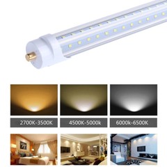 LED T8 V Shaped 8FT 65W Tube Light with FA8 Base Commercial Household Lighting