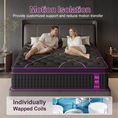12″ 14″Twin Full Queen King Size Gel Memory Foam Spring Mattress In A Box