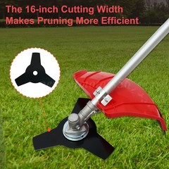 Straight Shaft String Gas Trimmer 4 Stroke 31 CC Weed Grass Eater Brush Cutter