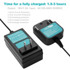 18V Charger For Makita Lithium-Ion Battery BL1830 BL1840 BL1850 BL1860 194205-3