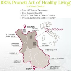 Pruneti – Frantoio Robust Organic New 2024-2025 Early Harvest Italian Olive 16.9