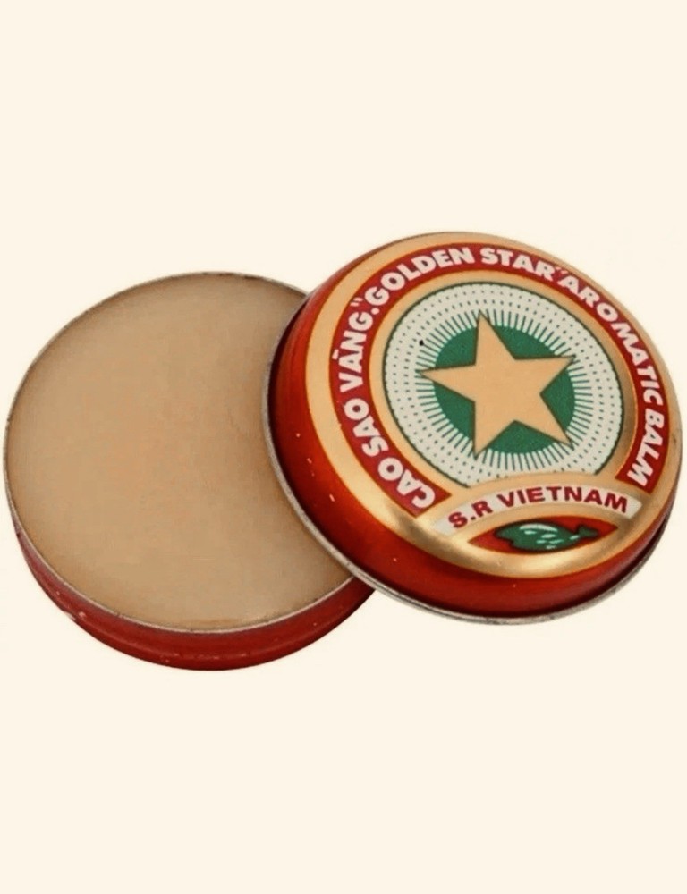 Golden Star Balm Cao Sao Vang 3g Original Vietnam Muscle Pain – set of 10