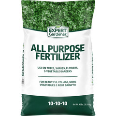Expert Gardener All Purpose Plant Fertilizer 10-10-10 40 lb Bags 80lb (2 Pack)