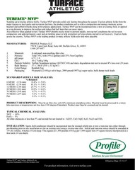 Turface Regular Mvp Model BFMVP5004P Field Conditioner/ soil amendment