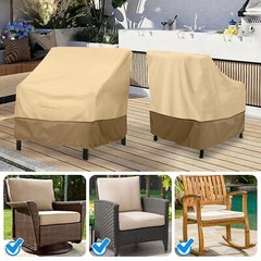 Heavy Duty Outdoor Sofa Cover, Waterproof Lawn Patio Furniture Chair Protector