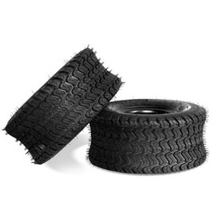 2 * 15×6.00-6 Lawn Mower Garden Tractor Turf Tires 4 Ply Tubeless 15×6-6 15x6x6