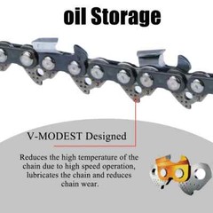 5 pack 24″ Chainsaw Chain For Husqvarna 390XP 455/460 Rancher 3/8″-.050″-84DL
