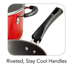 9-Piece Nonstick Cookware Set Pots and Pans Kitchen Cooking Set