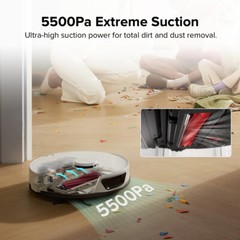 Roborock S7 Max Ultra Robot Vacuum and Mop, Self-Drying – Certified Refurbished