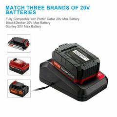 PACK 20 Volt 8.0Ah Lithium-ion Battery for Porter Cable 20V MAX PCC685L PCC680L