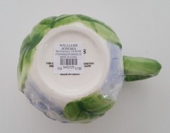 Williams Sonoma Figural Hydrangea Mug 15 OZ NEW Blue Flower Spring Easter