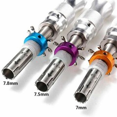 3PCS Tubular 7 Pins Tool Stainless Adjustable Tool 7mm 7.5mm 7.8mm 3 Inner Rods