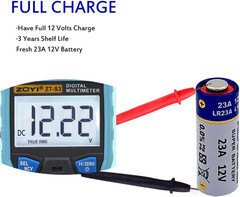 5 Count A23 A23G 12V Alkaline Battery For Remote Control Garage Doors Opener