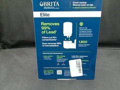 For Brita Elite Faucet Mount Filtration System Chrome Removes 99% Lead