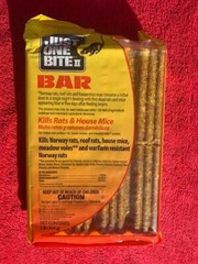 Rat Rodent Mice Mouse Vole Bait Indoor / Outdoor New Sealed Bar 1 Pound 8-16 pc