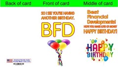 (9) DIFFERENT HUMOROUS GREETING CARDS WITH ENVELOPE. NOT AVAILABLE IN ANY STORE!