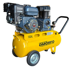 OMORFO 13 Gallon GAS POWERED Air Compressor, 7HP, 10CFM@145PSI or 14CFM@116PSI