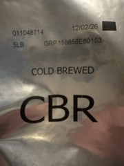 Starbucks Cold Brewed 5Lb Bag, Best By 12/2/26 Coffee