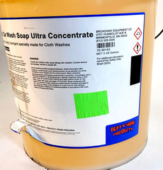 Liquid Car Wash Soap Ultra Concentrate 5 Gallon Commercial Foaming Detergent Buf