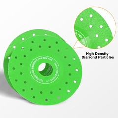 3x 4.5″Diamond Glass Cutting Disc Tile Ceramic Marble Chamfer Blade for Grinder