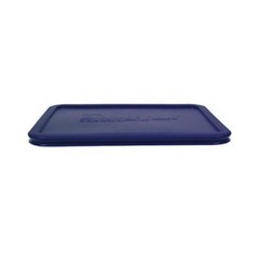 Pyrex Rectangular 11 Cup Replacement Lid Cover Blue 7212-PC 2PK for Glass Bowl