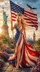 250 Years AMERICA 4TH OF JULY Picture 2026 Posters 24X36 FREE SHIPPING