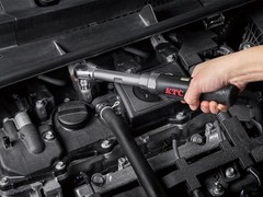 KTC Kyoto Machine Tool JTRE330L 9.5sq Cordless Ratchet Wrench Set New Japan