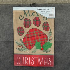 12.5in x 18in Double Sided Christmas Seasonal Outdoor Flag – Choose Style