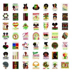 10 Random Juneteenth Stickers BLM Car Decals Laptop Hydro Yeti Free Shipping!