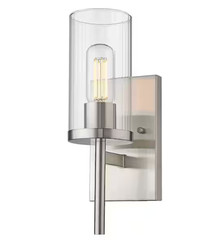 Golden Lighting Winslett 4.875 in. 1-Light Pewter Sconce