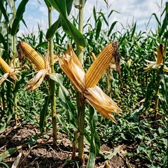 100 Pcs Farm Corn Seeds Annual Grain Plant Seeds for Home Outdoor Gardening