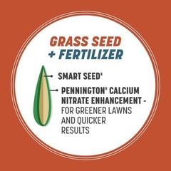 Pennington Smart Seed Texas Bermudagrass Grass Seed Mix, for Full Sun, 1.75 lb.