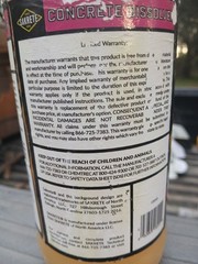 Sakrete 65510207 Concrete/Mortar Dissolver, 28 oz. – Quantity 1