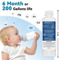 For Samsung DA97-17376B HAF-QIN/EXP REFRIGERATOR Water Filter 4/2PACK NEW