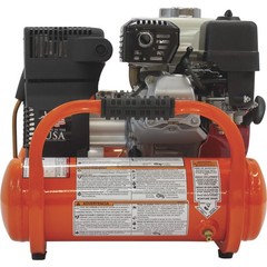 Industrial Air Contractor Gas-Powered Pontoon Air Compressor, 4.6 HP, Honda