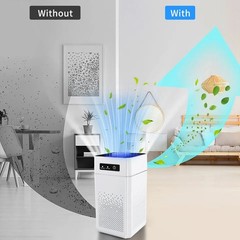 4PCS Home HEPA Air Purifier Large Room Air Cleaner for Allergies Smoke Mold Odor
