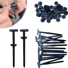 200PCS-Universal Cable Tie Buckle, Heavy Duty Self-Locking Nylon Zip Ties Holder