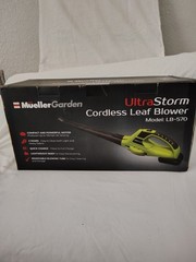 Mueller Ultra Cordless Leaf Blower, 140mph 20 V Powerful Motor, Electric Leaf Bl