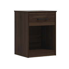 SALE! Mainstays Ardent Nightstand with 1 Drawer, Dark Walnut, NEW, FREE SHIPPING
