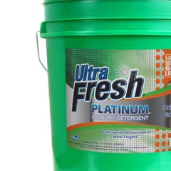Ultra Fresh 6X Platinum 5 Gal Laundry Detergent, Up to 640 Loads, Original Green