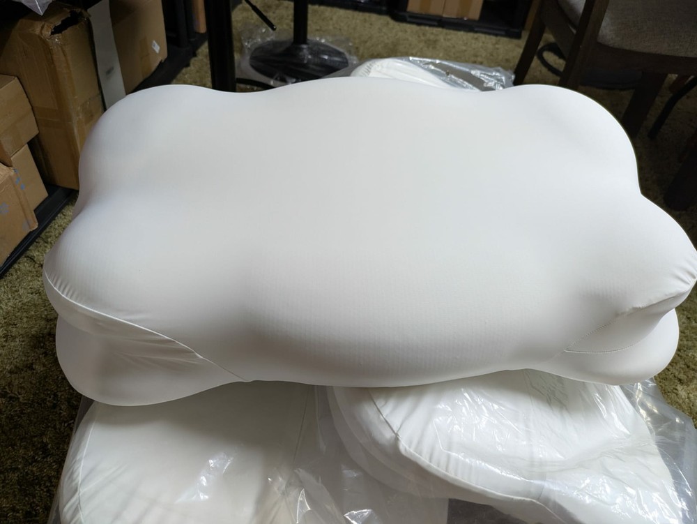 Mellow (High) CloudAlign Sleep Pillow Memory Foam Neck Support- See Photos