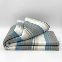 SOFT & WARM STRIPED ALPACA LLAMA WOOL BLANKET THROW 95″x65″ QUEEN BED SOFA COUCH