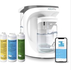 AquaTru Carafe Reverse Osmosis Smart WIFI Countertop Water Purifier 4-Stage New