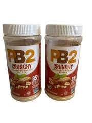 LOT OF 2: PB2 Crunchy Powdered Peanut Butter, 6.5 oz (184 g) EXPIRES Sept 2026