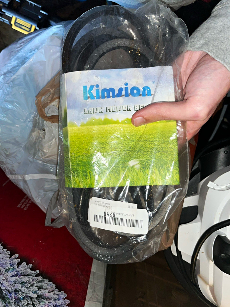 Kimsion M126536 Rubber Lawn Mower Belt for John Deere L120 L130 18.5 HP