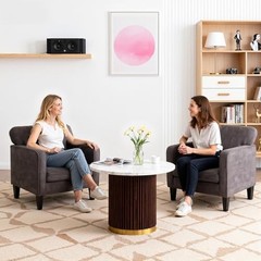Modern Accent Chairs for Living Room, Corner Chairs for Adults, 1 Pack Grey