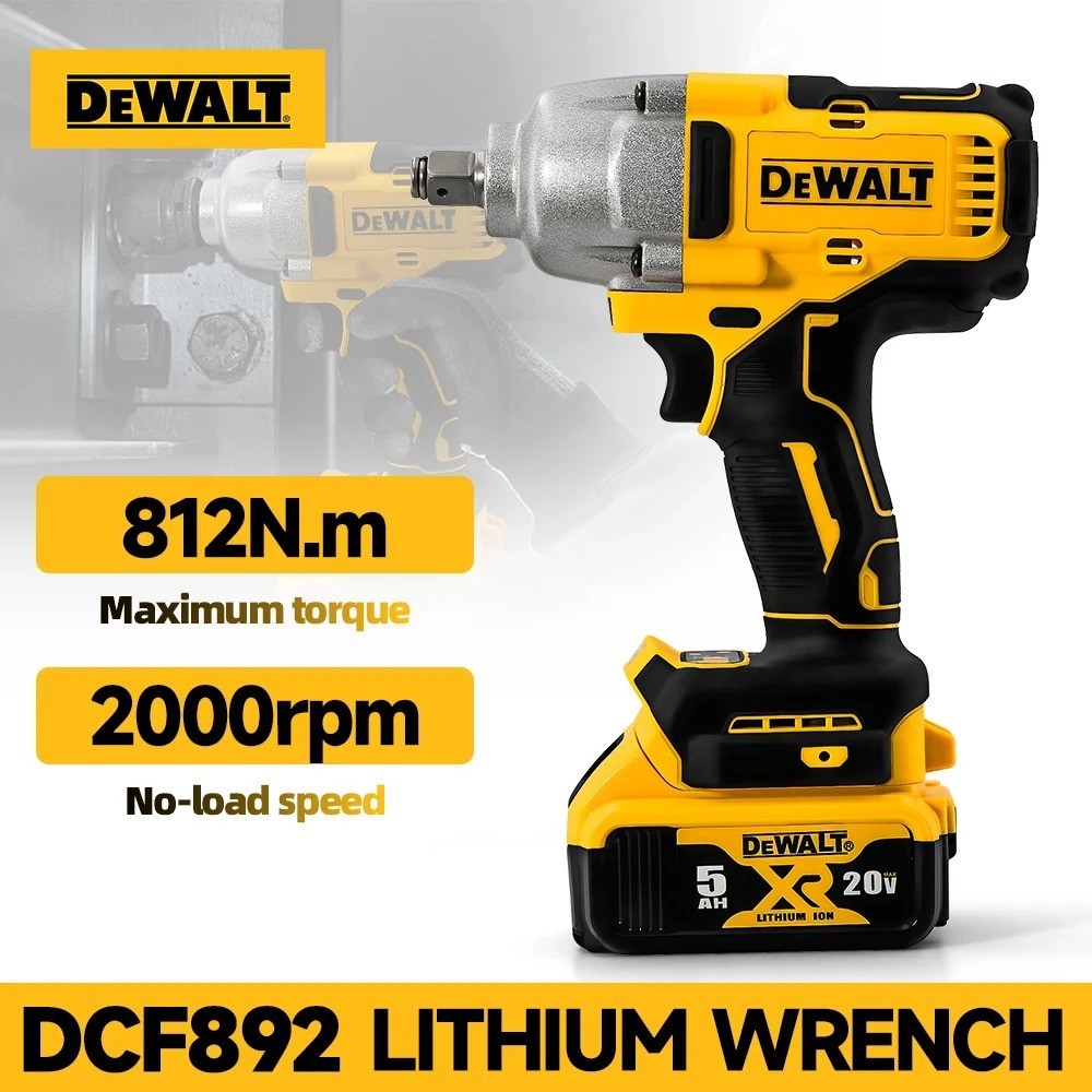 DEWALT DCF892N 20V Impact WrenchDEWALT DCF892 20V MAX Lithium-Ion Cordless 1/2
