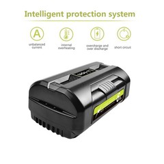 8Ah For Ryobi 40V Battery Compatible OP4050 OP40602 Cordless Power Tool Battery