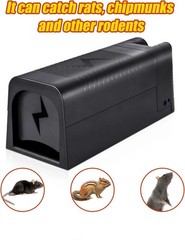 Electronic Mouse Trap Electric Rodent Zapper Upgraded Control Kill Big Rat Pest