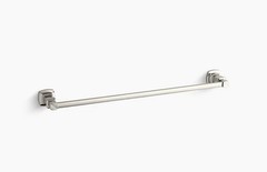 Kohler K-16251-SN Margaux 24in Towel Bar Vibrant Polished Nickel